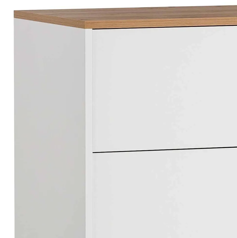 80x117x40 Hochkommode mit vier Schubladen - Ambreros