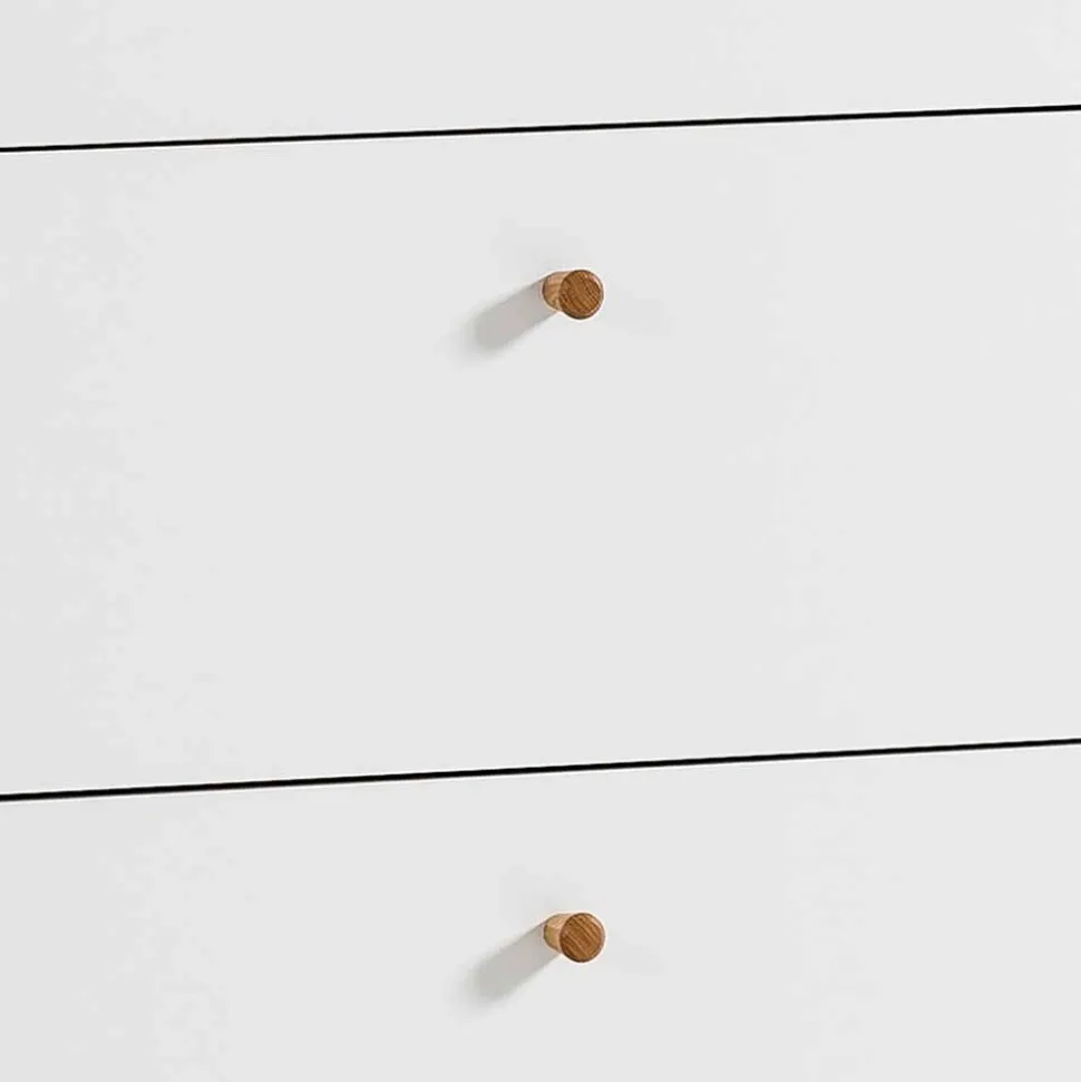 80x117x40 Hochkommode mit vier Schubladen - Ambreros