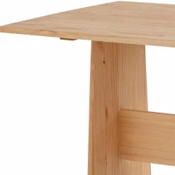 168x87x127 Holz-Eckbank & Esstisch - Ynvinata (zweiteilig)