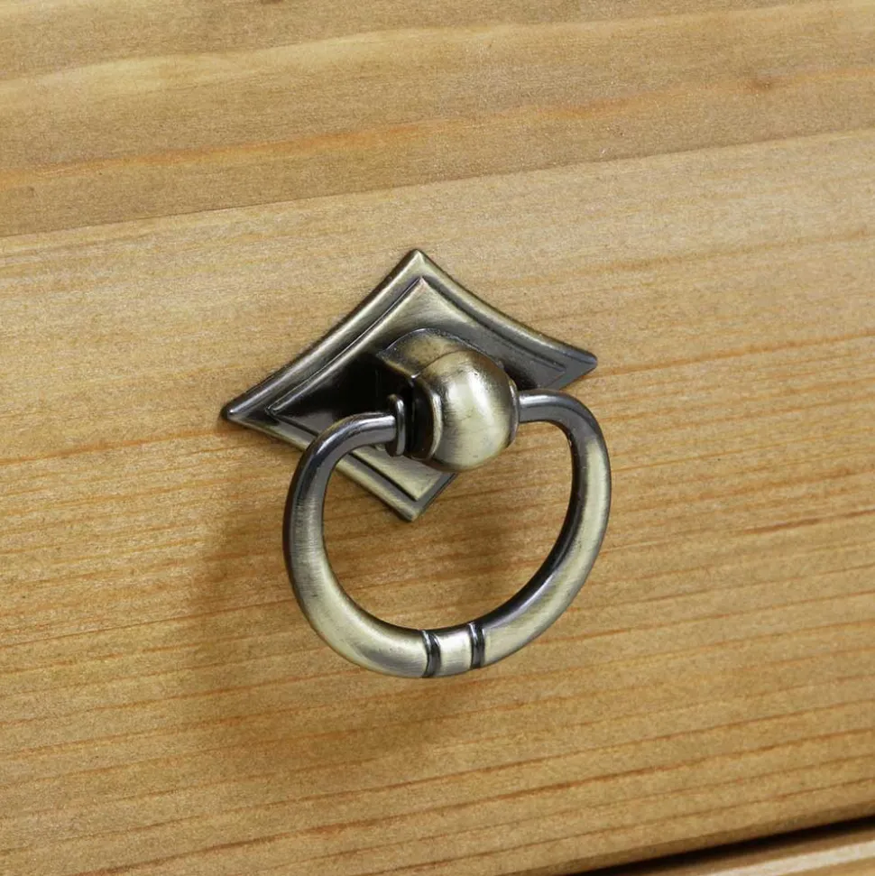 152x68x38 Holzkommode mit 3 breiten Schubladen - Imressa