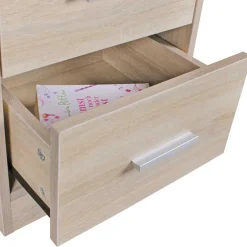 37x68x35 Holzoptik Nachtkommode in Sonoma-Eiche - Angrada