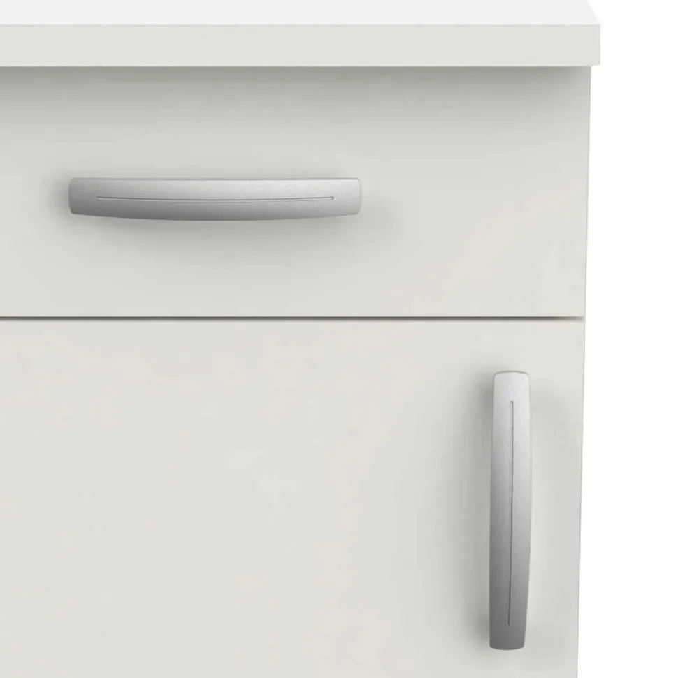 40x85x60 Küche Unterschrank in Weiß - Locardos