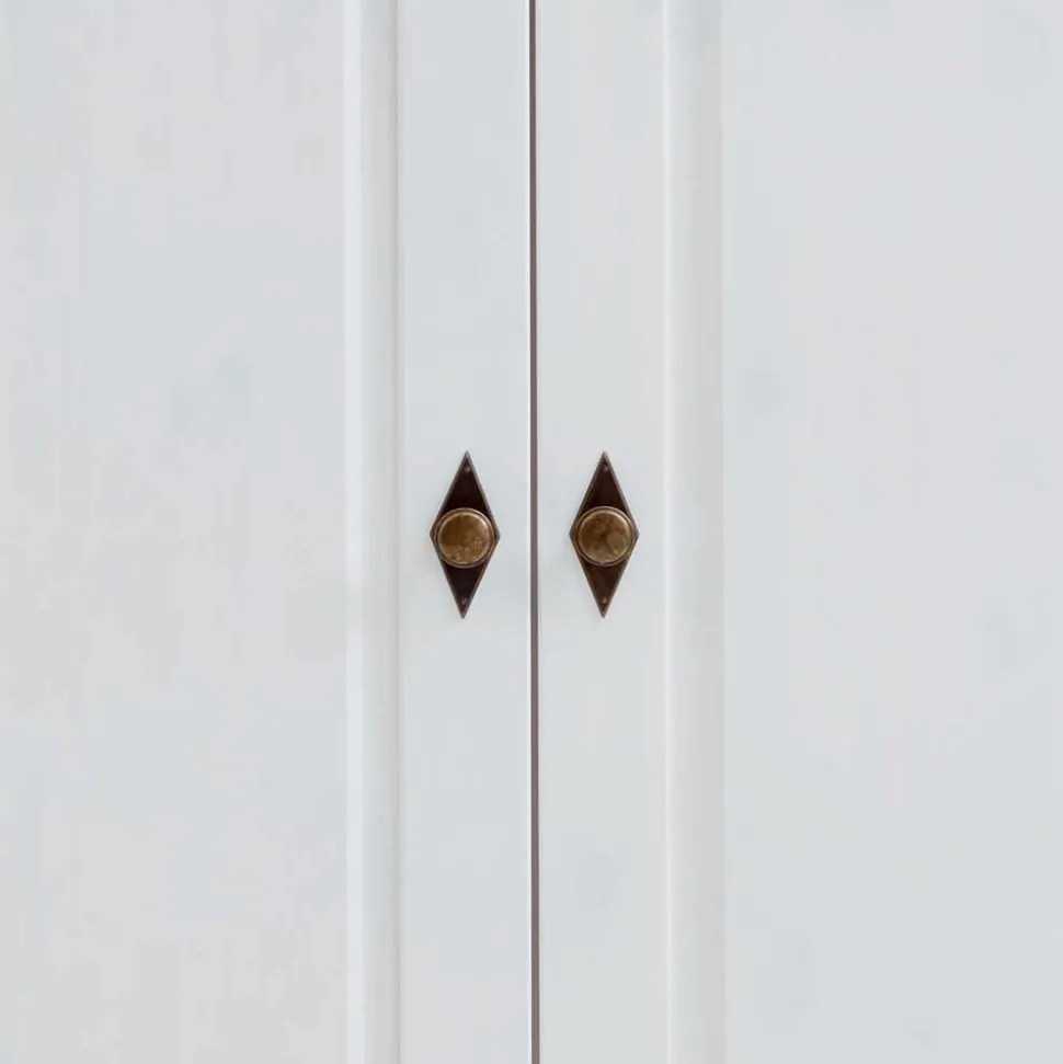 108x203x63 Kinder Kleiderschrank zweifarbig - Sibiuta