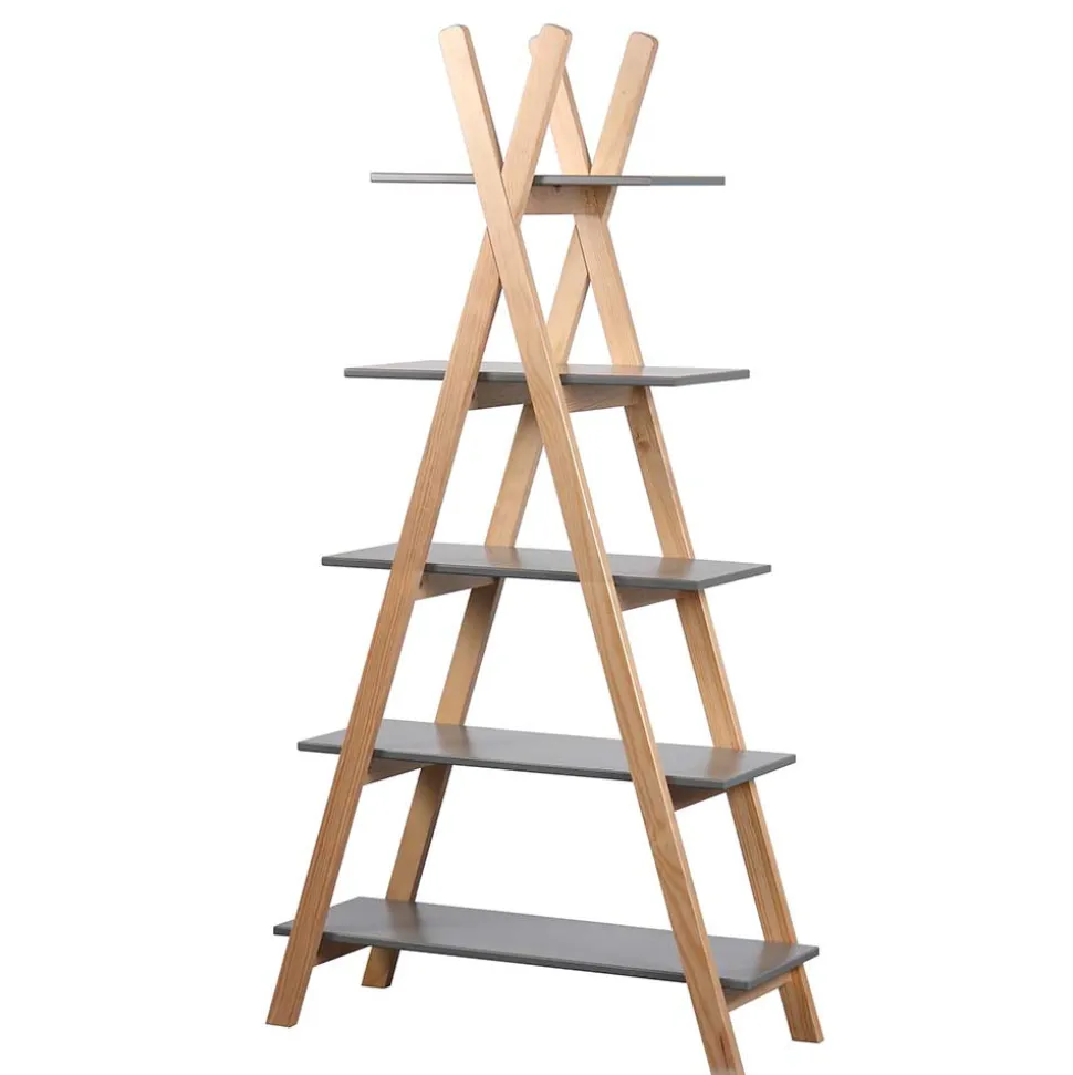 90x170x35 Kinderzimmer Regal Dreieck Design - Istiane