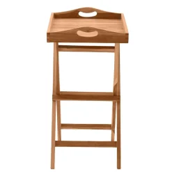 60x65x40 klappbarer Gartentisch mit Tablett - Klahuma