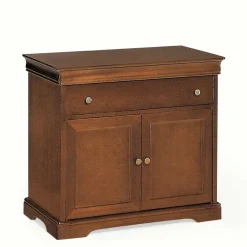 85x78x45 Klassisch gestaltete Kommode in Nussbaum - Lemerzi