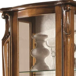 61x183x39 Klassische Vitrine im Italienischen Stil - Carlenna