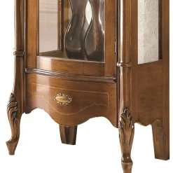 61x183x39 Klassische Vitrine im Italienischen Stil - Carlenna
