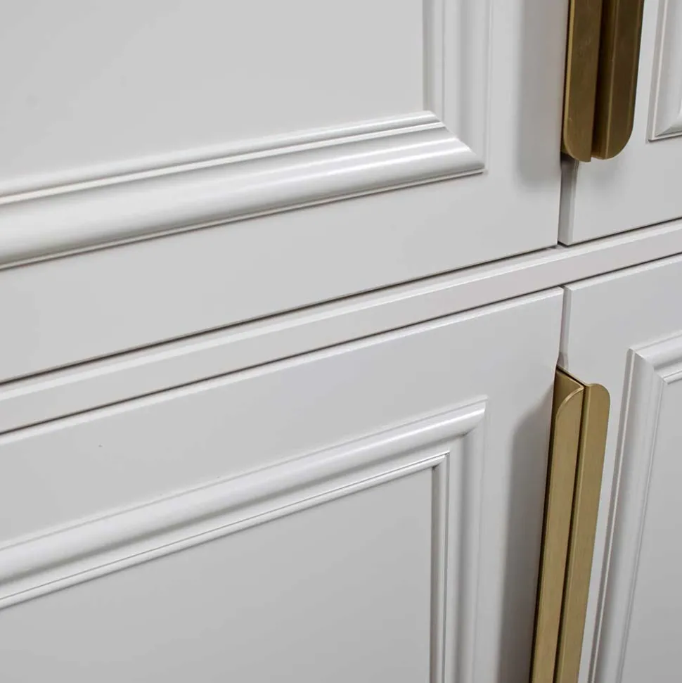 110x215x62 Kleiderschrank in Hellgrau - Emra