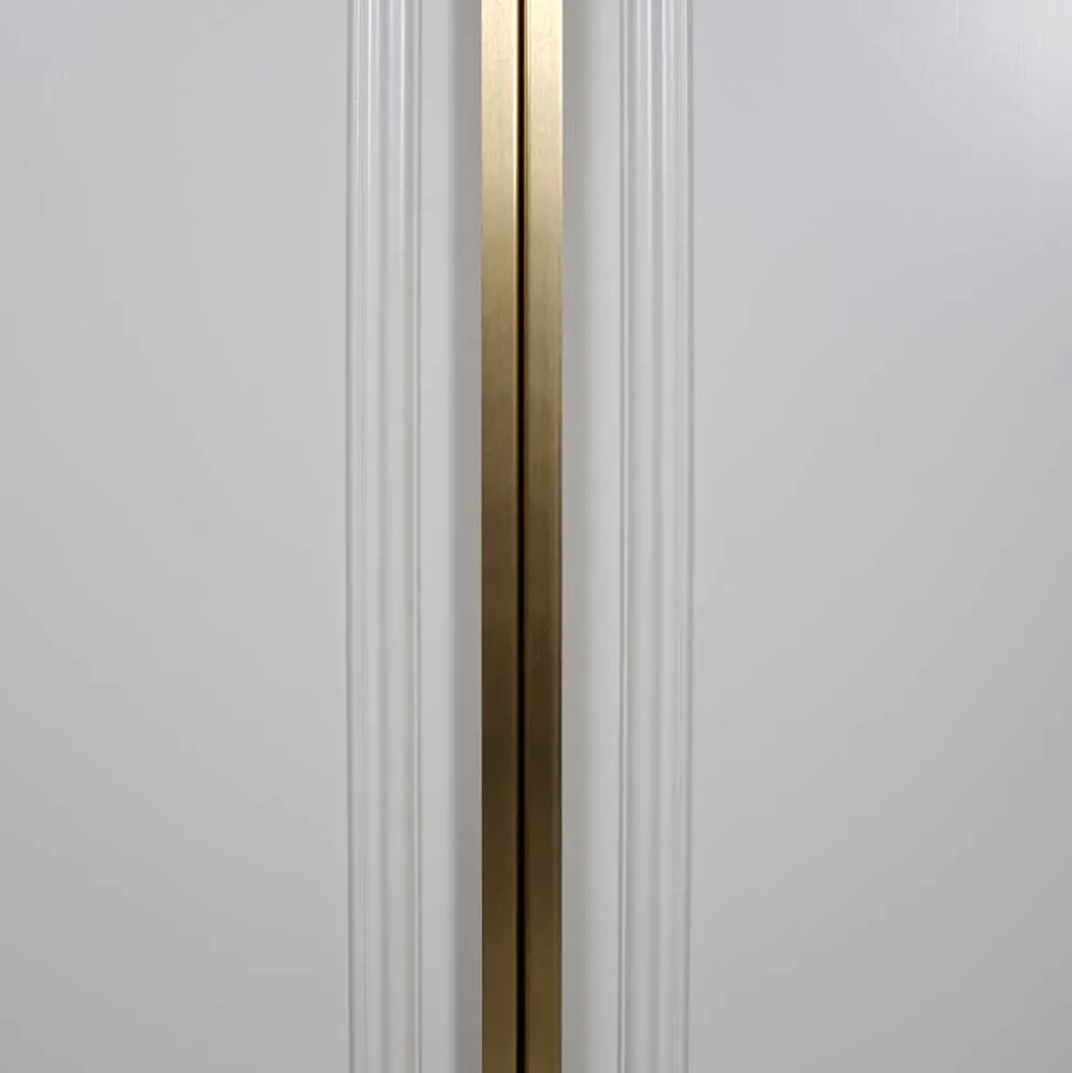 110x215x62 Kleiderschrank in Hellgrau - Emra