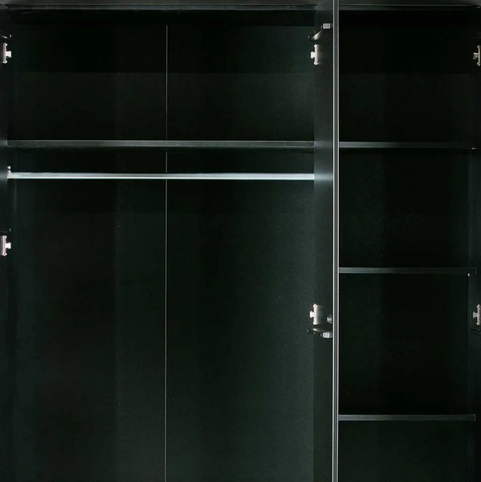 140x195x53 Kleiderschrank 3-türig & 3 Schubladen - Vindrus