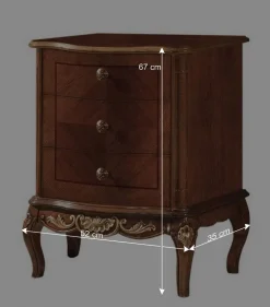 52x67x35 Kleine Kommode in italienischem Design - Aciara