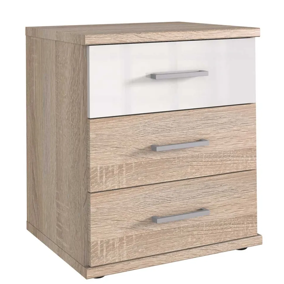 46x58x40 Kleine Kommode mit drei Schubladen - Fabricus