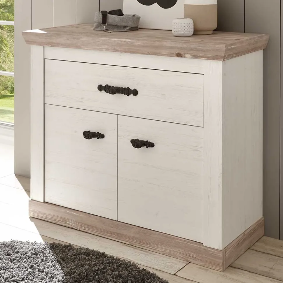 107x89x45 Kombi-Kommode mit Doppeltür - Nedita