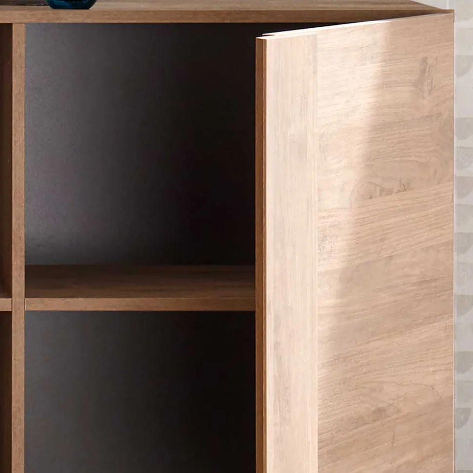 121x90x44 Kommode in Holzoptik mit Doppeltür - Basento