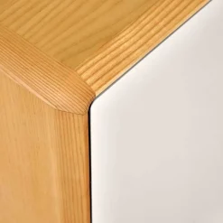 150x78x42 Kommode in Lichtgrau & Esche - Tadahiro