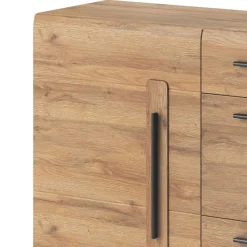 120x86x39 Kommode mit drei Schubladen & Tür - Aberdeen