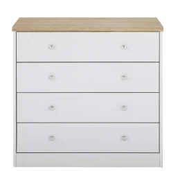 80x80x35 Kommode mit vier Schubladen - Nudion