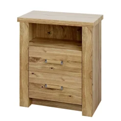 60x71x44 Kommode mit zwei Schubladen & Fach - Zamron