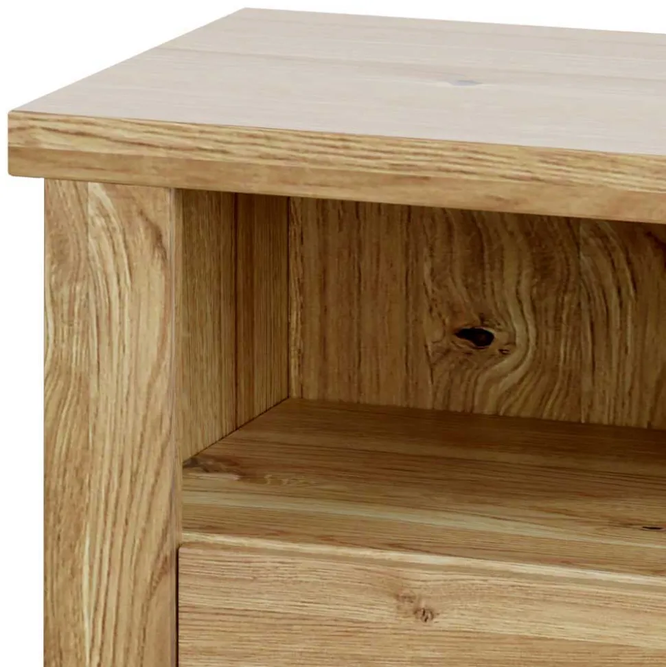 60x71x44 Kommode mit zwei Schubladen & Fach - Zamron