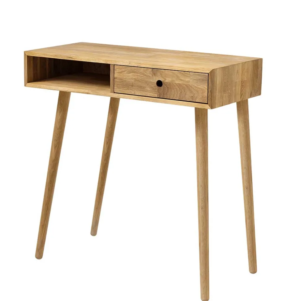 80x80x35 Konsolentisch aus Eiche massiv - Kopiana