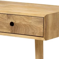 80x80x35 Konsolentisch aus Eiche massiv - Kopiana