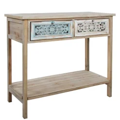 85x77x37 Konsolentisch im Shabby Chic aus Tanne - Pontecuna