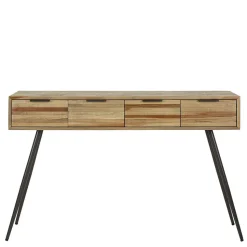 120x73x30 Konsolentisch mit vier Schubladen - Fire