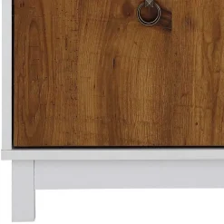 92x46x45 Landhaus Flurbank mit zwei Türen - Efalias