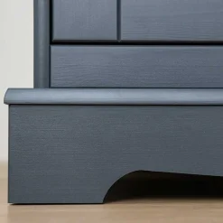 90x130x45 Landhaus Highboard in Grau & Eiche - Witenga