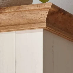 102x139x44 Landhaus Highboard zweifarbig - Diatara I