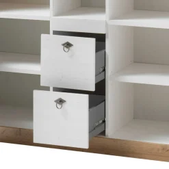 148x139x44 Landhaus Highboard zweifarbig - Diatara