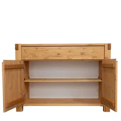 122x88x44 Landhaus Holzkommode aus Kiefer - Delamaro