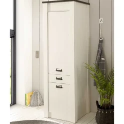 62x201x64 Landhaus Küchenschrank in Weiß - Eture