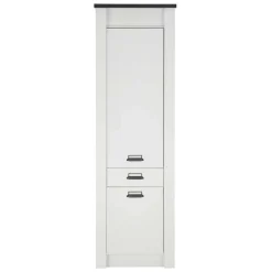 62x201x64 Landhaus Küchenschrank in Weiß - Eture