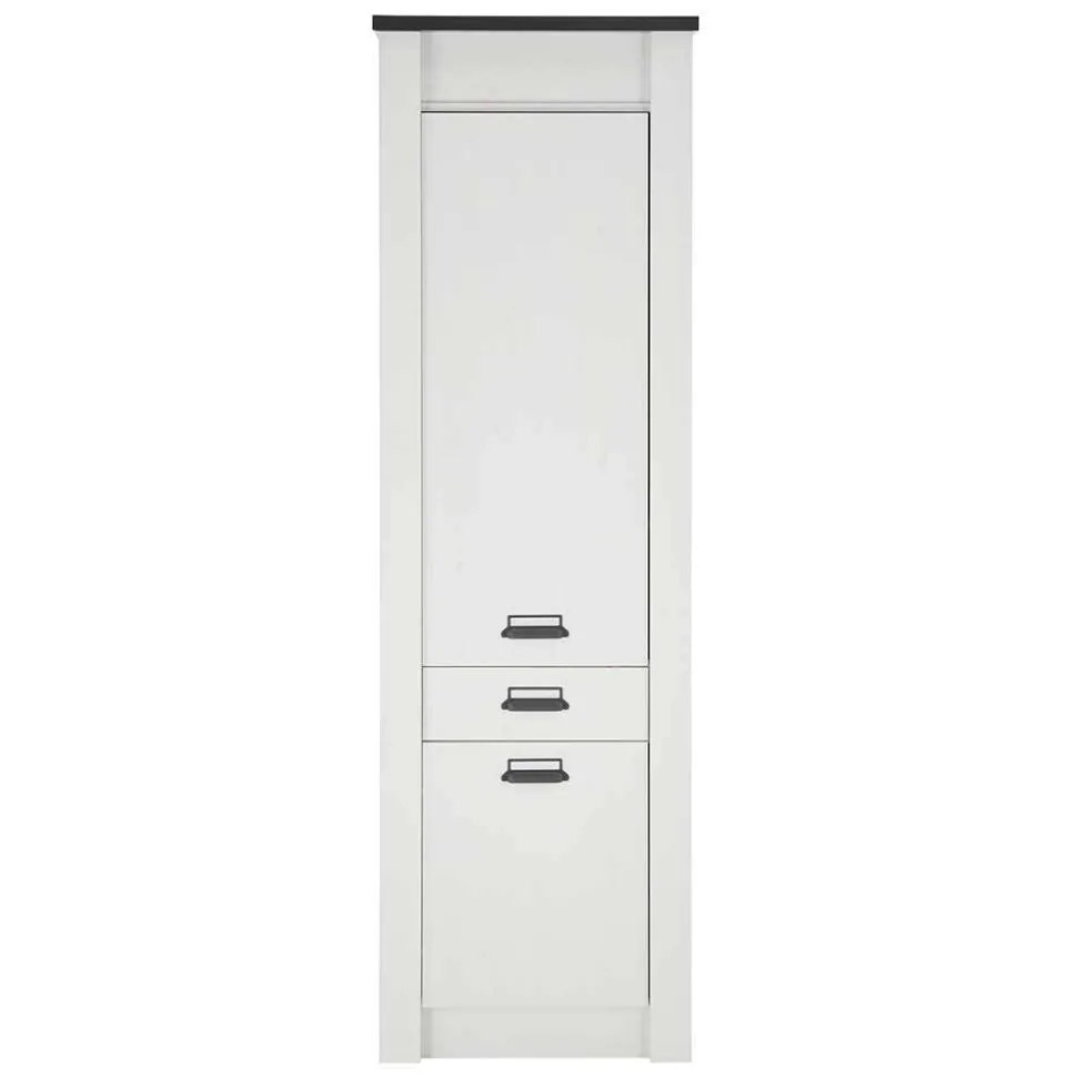 62x201x64 Landhaus Küchenschrank in Weiß - Eture
