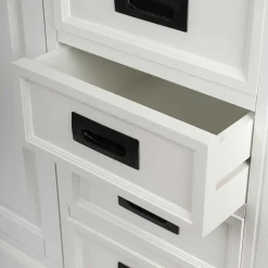 114x77x41 Landhaus Kommode mit acht Schubladen - Bleaks