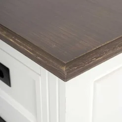 114x77x41 Landhaus Kommode mit acht Schubladen - Bleaks