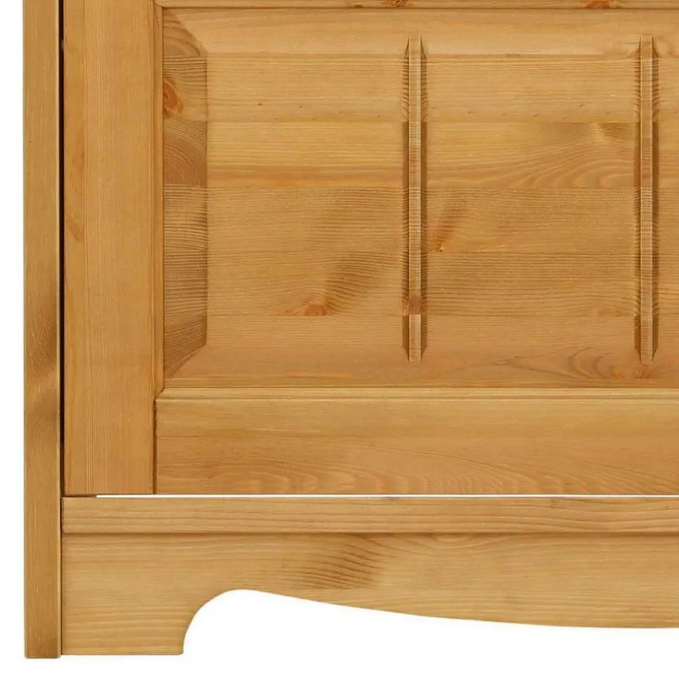85x109x37 Landhaus Schuhkommode aus Kiefer - Ostanzia