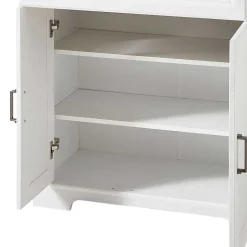 93x102x41 Landhaus Schuhschrank mit Schublade - Nurelcas