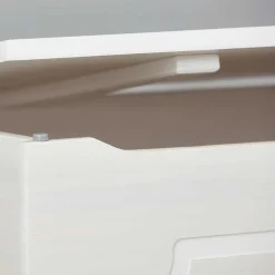 89x53x47 Landhaus Truhe in Weiß - Vaslui