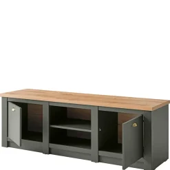 152x51x45 Landhaus TV Board in Graugrün - Eylan
