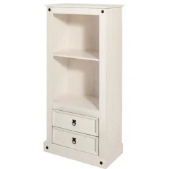 65x140x38 Landhausregal in Weiß - Henvic