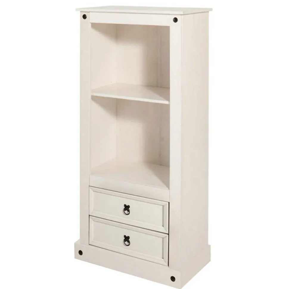 65x140x38 Landhausregal in Weiß - Henvic