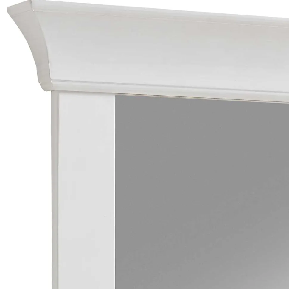 65x85x14 Landhausspiegel in Weiß - Satumare