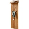 42x135x20 Massivholz Garderobe Paneel aus Eiche - Kopiana