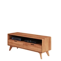 120x48x40 Midcentury TV Board aus Kernbuche - Junola