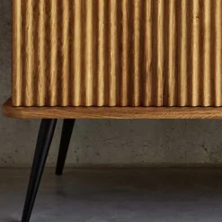 144x87x46 Moderne Anrichte aus Massivholz & Stahl - Casarius