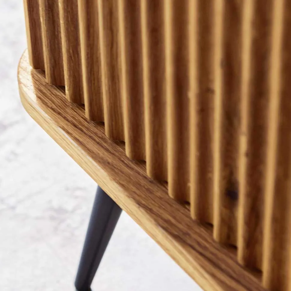 144x87x46 Moderne Anrichte aus Massivholz & Stahl - Casarius