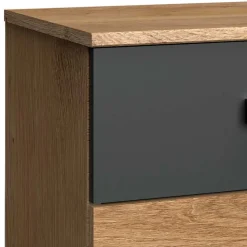 52x58x38 Nachtkommode in Plankeneiche Optik - Enegal